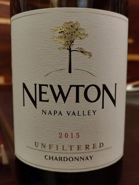 Newton Unfiltered Chardonnay(ニュートン アンフィルタード・シャルドネ)