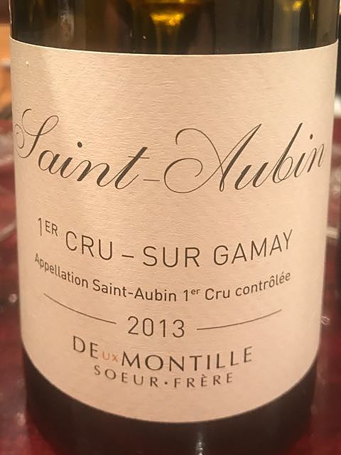 Deux Montille Saint Aubin 1er Cru Sur Gamay