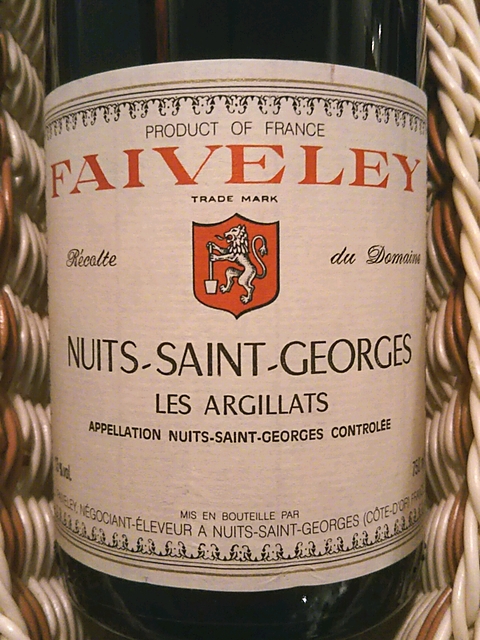 Dom. Faiveley Nuits Saint Georges Les Argillats