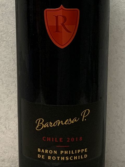 Escudo Rojo Baronesa P. 2018(エスクード・ロホ バロネサ・ピー