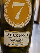 Table No. 7 Chardonnay(2018)