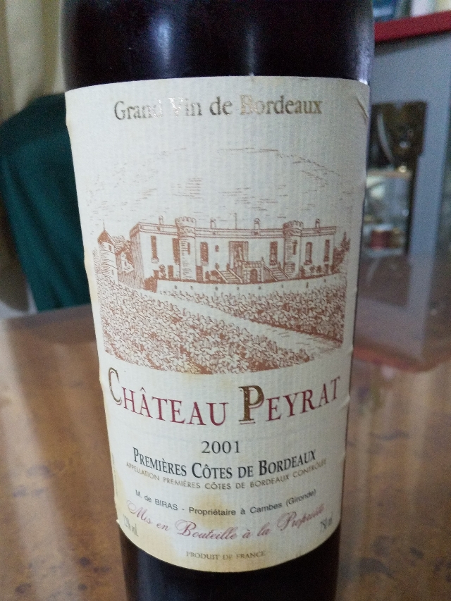 Ch. Peyrat Premières Côtes de Bordeaux(シャトー・ペイラ | Vinica 無料のワインアプリ Ch. Peyrat Premières Côtes de Bordeaux(シャトー・ペイラ | Vinica 無料のワインアプリ