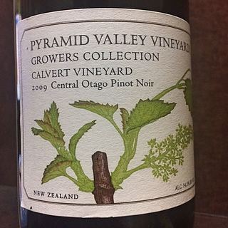 Pyramid Valley Vineyards Growers Collection Calvert Vineyard Pinot Noir