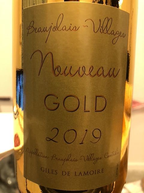 Giles de Lamoire Beaujolais Villages Nouveau Gold(ジル・ド・ラモア ボージョレ・ヴィラージュ ヌーヴォー ゴールド)