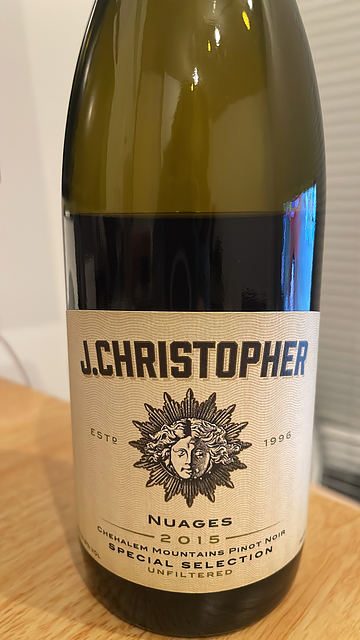 J. Christopher Nuages Pinot Noir