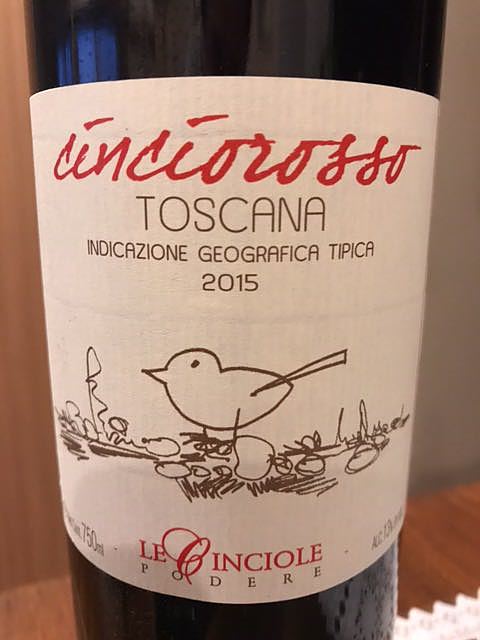 Le Cinciole Cinciorosso(レ・チンチオーレ チンチオロッソ)