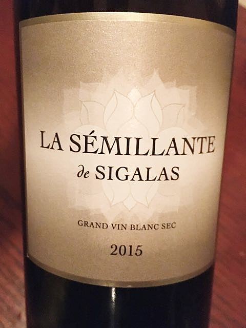 La Sémillante de Sigalas