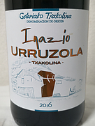 Inazio Urruzola Txakolina(2016)