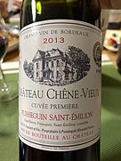 Ch. Chêne Vieux Cuvée Première