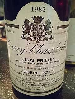 Dom. Joseph Roty Gevrey Chambertin Clos Prieur(ドメーヌ・ジョセフ・ロティ ジュヴレ・シャンベルタン クロ・プリウール)