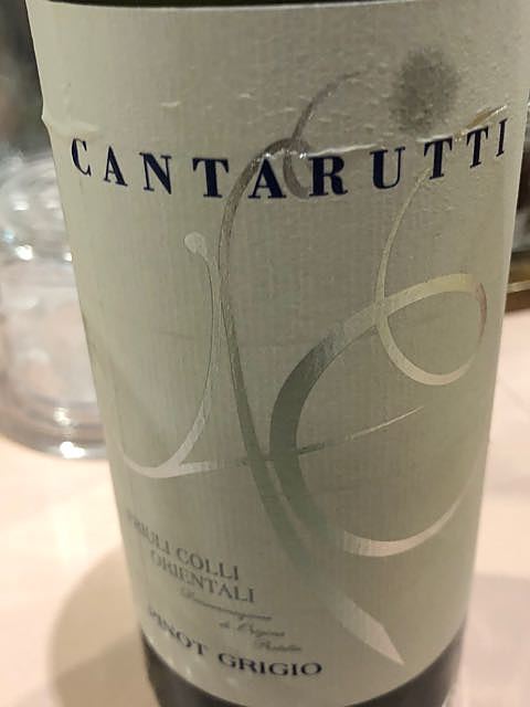 Cantarutti Pinot Grigio(カンタルッティ ピノ・グリージョ)