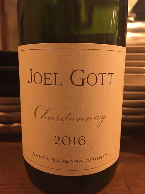 Joel Gott Santa Barbara County Chardonnay