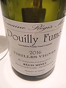 Dom. Régis Minet Pouilly Fumé Vieilles Vignes(2016)