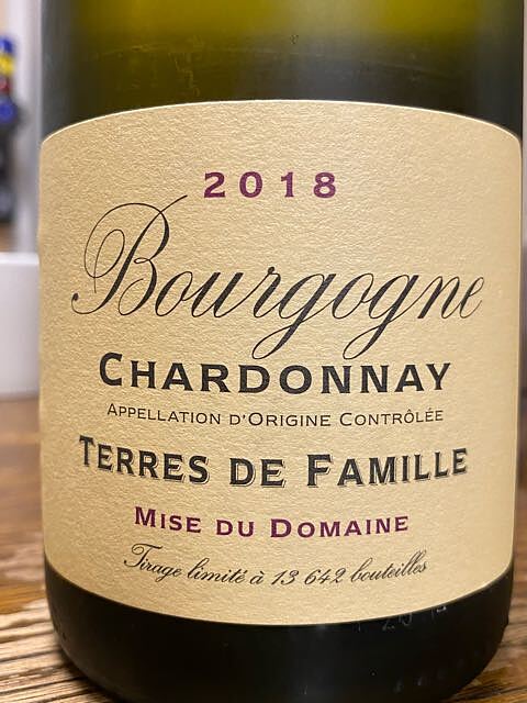 Dom. de la Vougeraie Bourgogne Chardonnay Terres de Famille