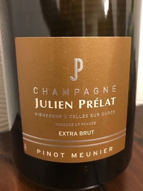 Julien Prelat Pinot Meunier Extra Brut(ジュリアン・プレラ ピノ・ムニエ エクストラ・ブリュット)