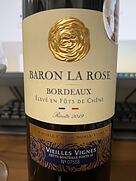 バロン・ラ・ローズ ボルドー ヴィエイユ・ヴィーニュ