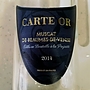 Balma Venitia Muscat de Beaumes de Venise Carte d'Or(2014)