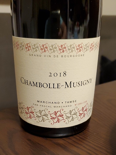 Marchand Tawse Chambolle Musigny