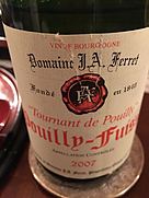 Dom. J. A. Ferret Pouilly Fuissé Tournant de Pouilly(2007)