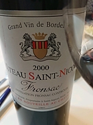 Ch. Saint Nicolas Fronsac