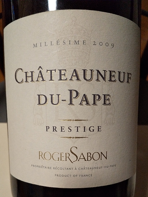 Roger Sabon Châteauneuf du Pape Prestige