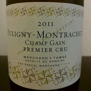 Marchand Tawse Puligny Montrachet 1er Cru Champ Gain(マルシャン・トーズ ピュリニー・モンラッシェ プルミエ・クリュ シャン・ガン)