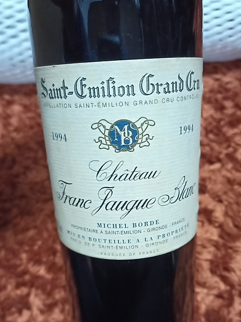 Ch. Franc Jaugue Blanc(シャトー・フラン・ジョーグ・ブラン)