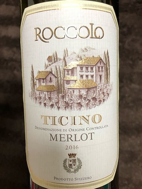 Roccolo Ticino Merlot