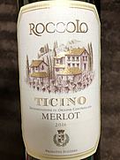 Roccolo Ticino Merlot(2016)