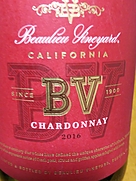 ボーリュー・ヴィンヤード BV カリフォルニア シャルドネ