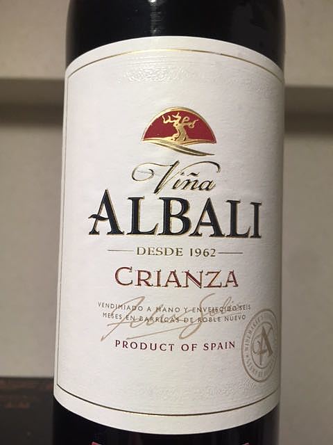 Viña Albali Crianza(ビニャ・アルバリ クリアンサ)