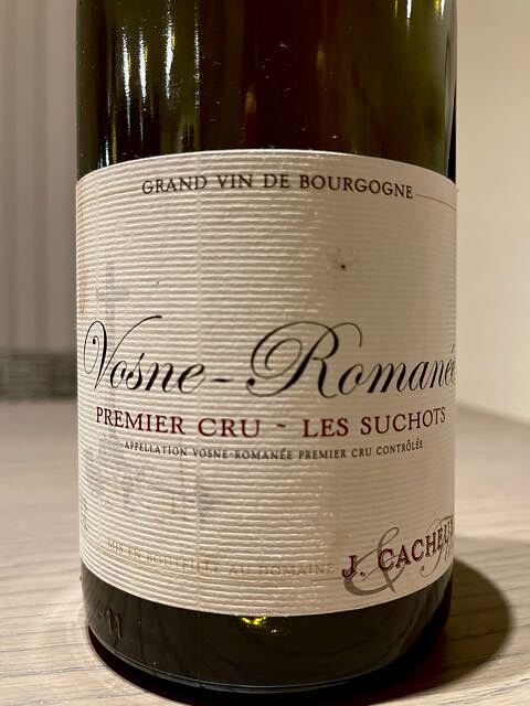 J. Cacheux Vosne Romanée 1er Cru Les Suchots