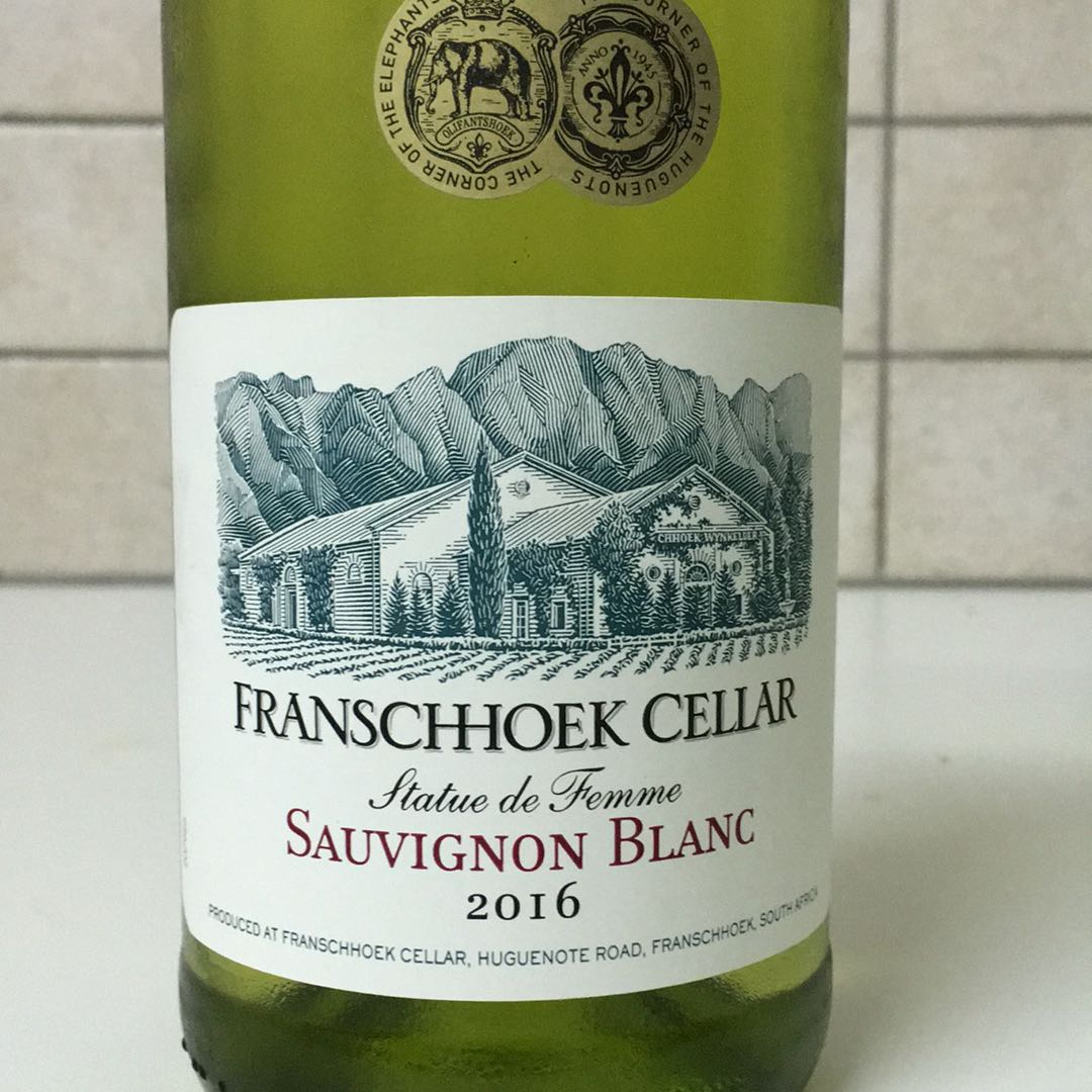 Franschhoek Cellar Statue de Femme Sauvignon Blanc Vinica 無料のワインアプリ