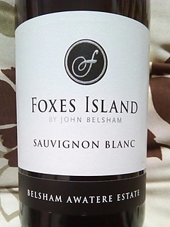 Foxes Island by John Belsham Sauvignon Blanc(フォクシーズ・アイランド バイ・ジョン・ベルシャム ソーヴィニヨン・ブラン)