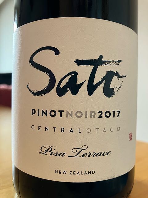 Sato Pinot Noir Pisa Terrace