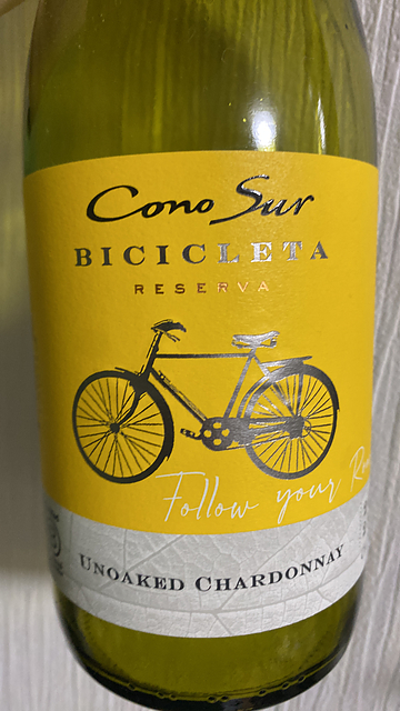 Cono Sur Bicicleta Unoaked Chardonnay Reserva(コノ・スル ビシクレタ アンオークド・シャルドネ レゼルヴァ)