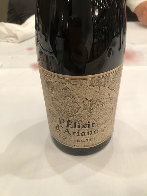 Christophe Semaska Côte Rôtie l'Elixir d'Ariane