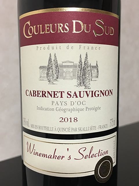 Couleurs du Sud Cabernet Sauvignon(クルール・ド・シュッド カベルネ・ソーヴィニヨン)