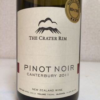 The Crater Rim Canterbury Pinot Noir(ザ・クレーター・リム カンタベリー ピノ・ノワール)