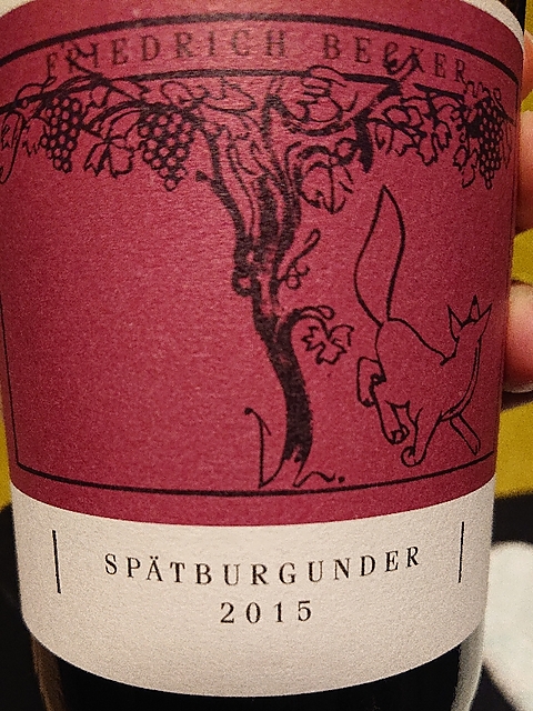 Friedrich Becker Spätburgunder(フリードリッヒ・ベッカー シュペートブルグンダー)