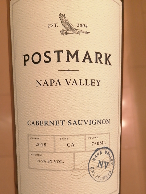 Postmark Cabernet Sauvignon 2018(ポストマーク カベルネ・ソーヴィニヨン)