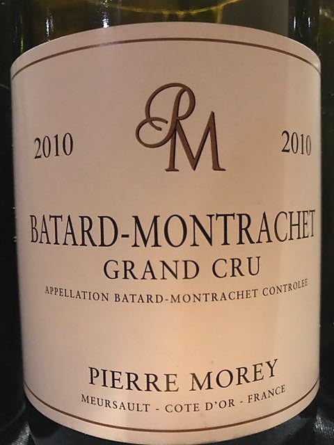 Pierre Morey Bâtard Montrachet Grand Cru