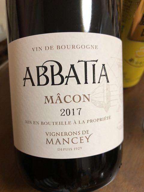 Vignerons de Mancey Abbatia Mâcon(ヴィニュロン・ド・マンセイ)