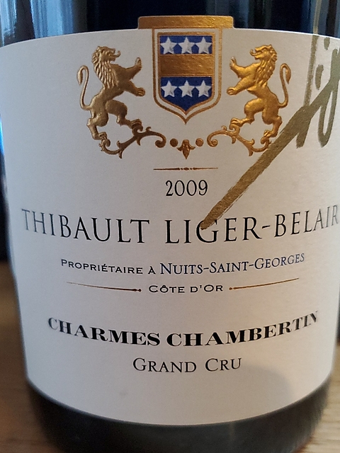 Thibault Liger Belair Charmes Chambertin Grand Cru