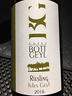 Dom. Bott Geyl Riesling Jules Geyl(ドメーヌ・ボット・ゲイル リースリング ジュール・ゲイル)