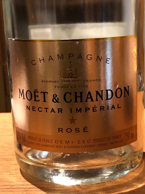 Moët et Chandon Nectar Impérial Rosé(モエ・エ・シャンドン