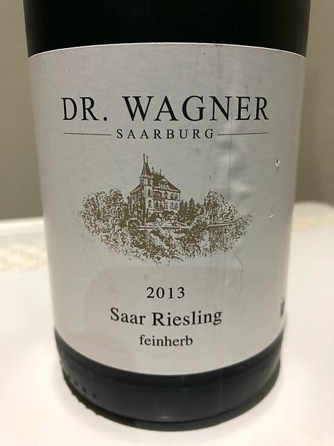 Dr. Wagner Saar Riesling feinherb(ドクター・ワーグナー ザール リースリング ファインヘルプ)