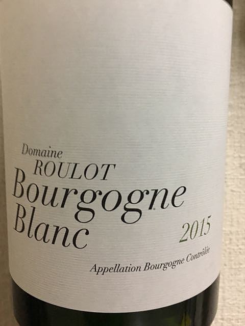 Dom. Roulot Bourgogne Blanc(ドメーヌ・ルーロ ブルゴーニュ ブラン)