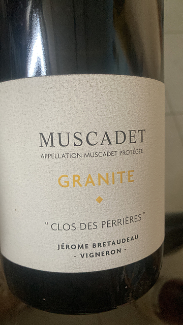 Jérôme Bretaudeau Muscadet Granite Clos des Perrières