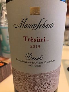 Mauro Sebaste Barolo Trèsüri(マウロ・セバステ バローロ)